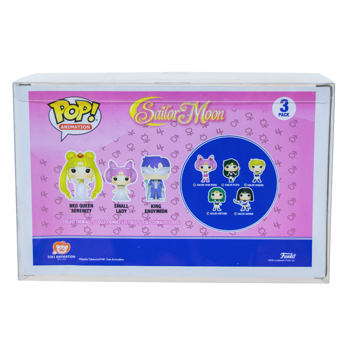 3-Pack Sailor Moon PopShield Protectors