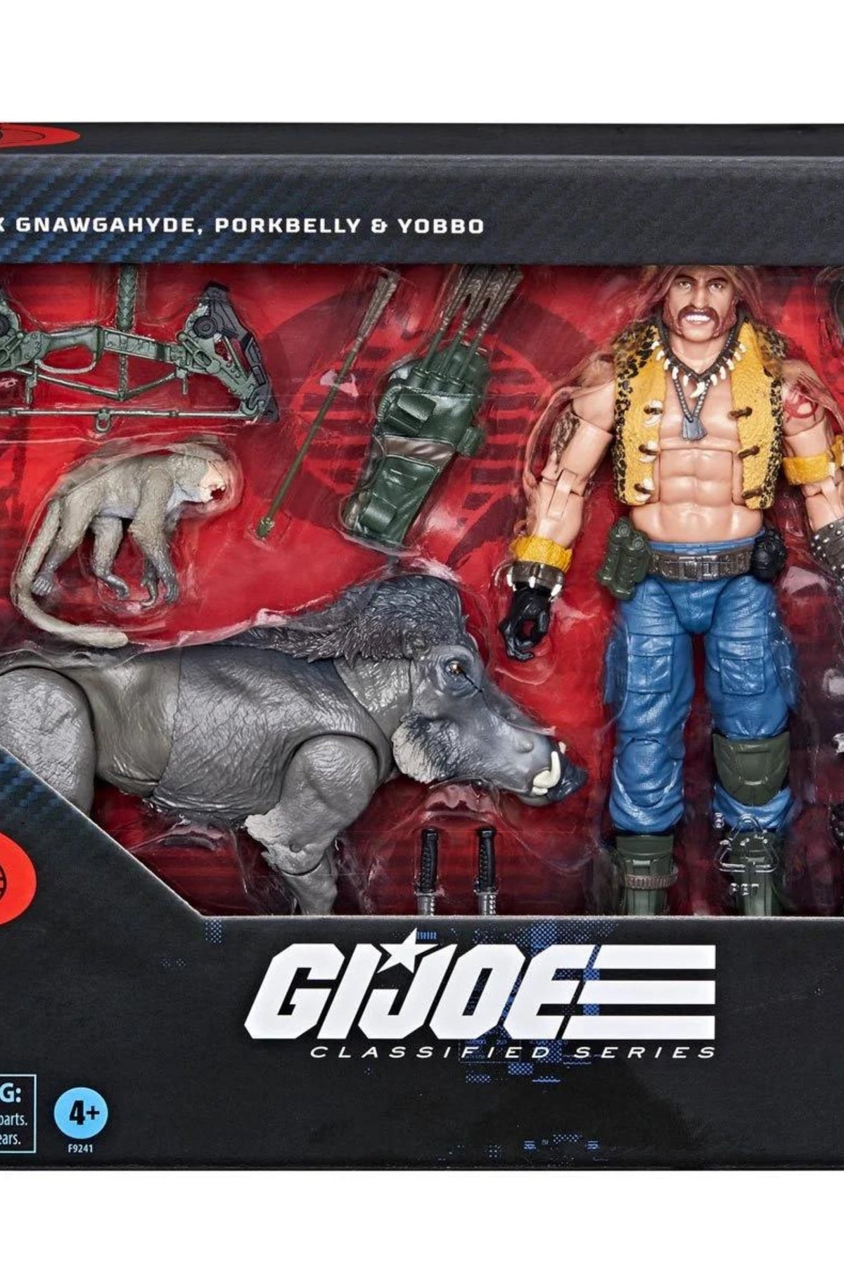G.I. Joe Classified Series Dreadnok Gnawgahyde and pets Porkbelly &amp; Yobbo 6-Inch Action Figure