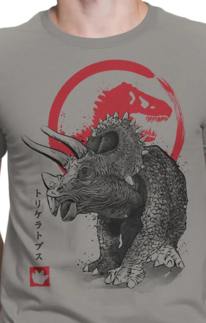 Triceratops Sumi-E - Men&#39;s Apparel