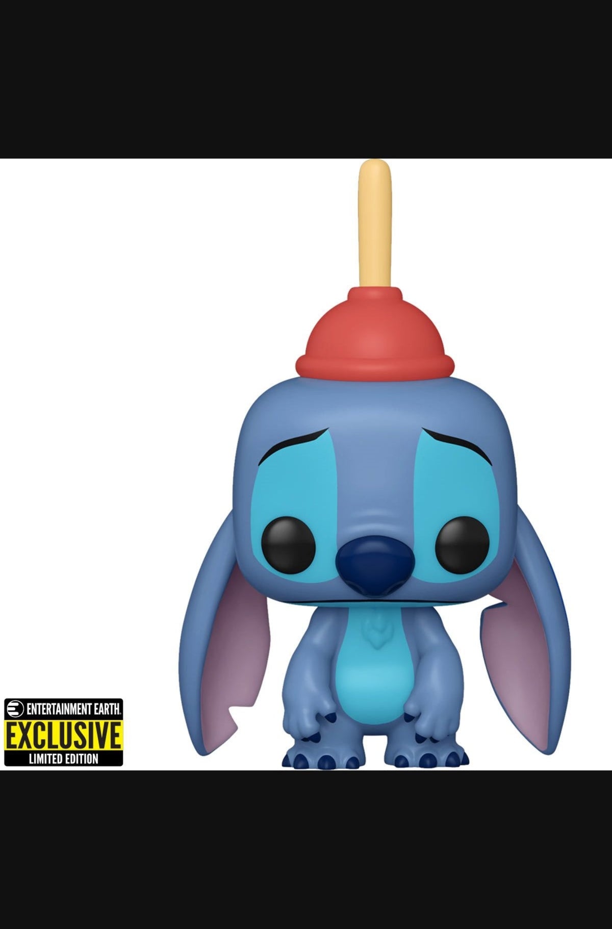 Lilo &amp; Stitch Stitch with Plunger Funko Pop! Vinyl Figure #1354 - Entertainment Earth Exclusive