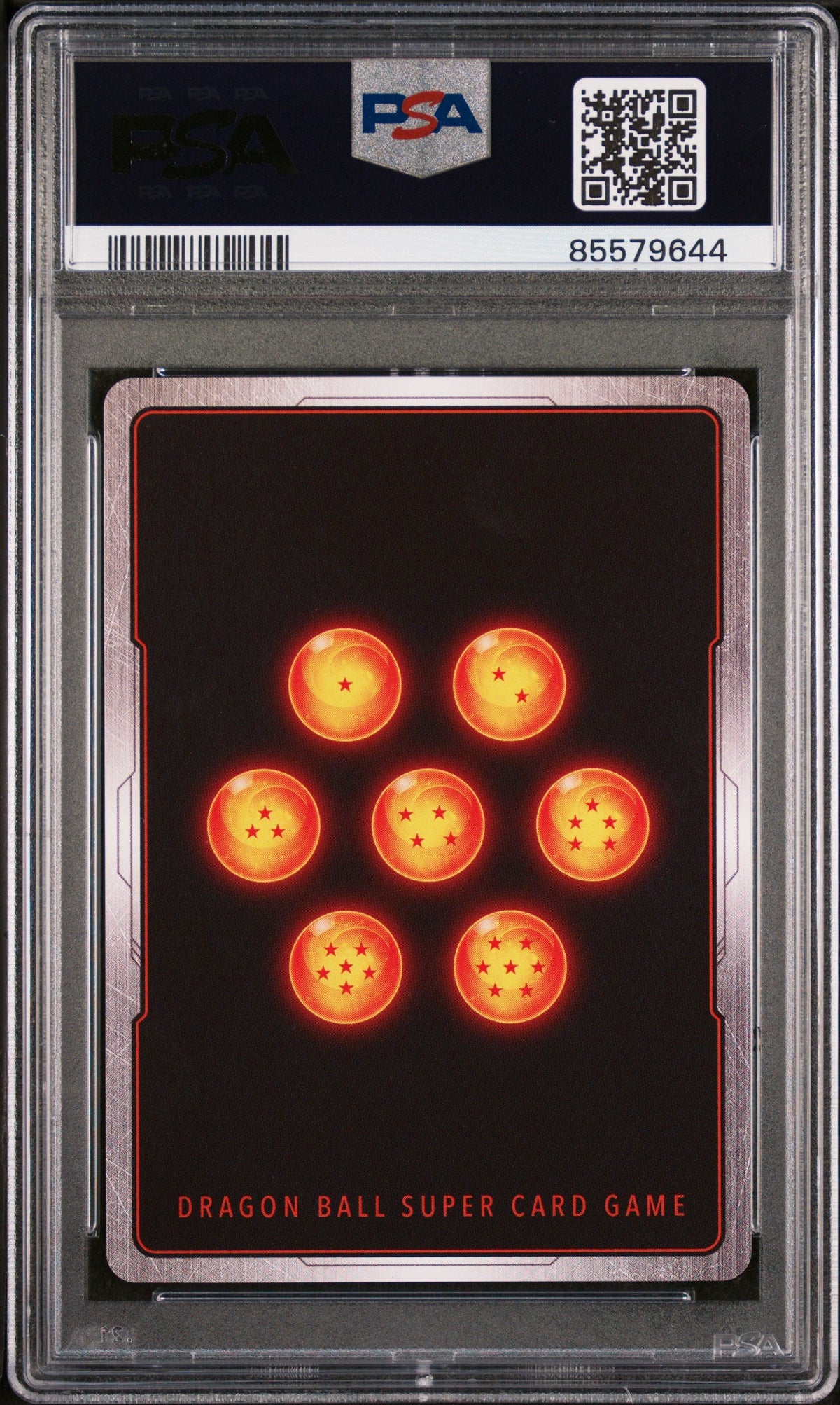 2018 DRAGON BALL SUPER MIRACULOUS REVIVAL BLK.MSKD.SAIYAN/DVSTR #BT5-111 PSA 10