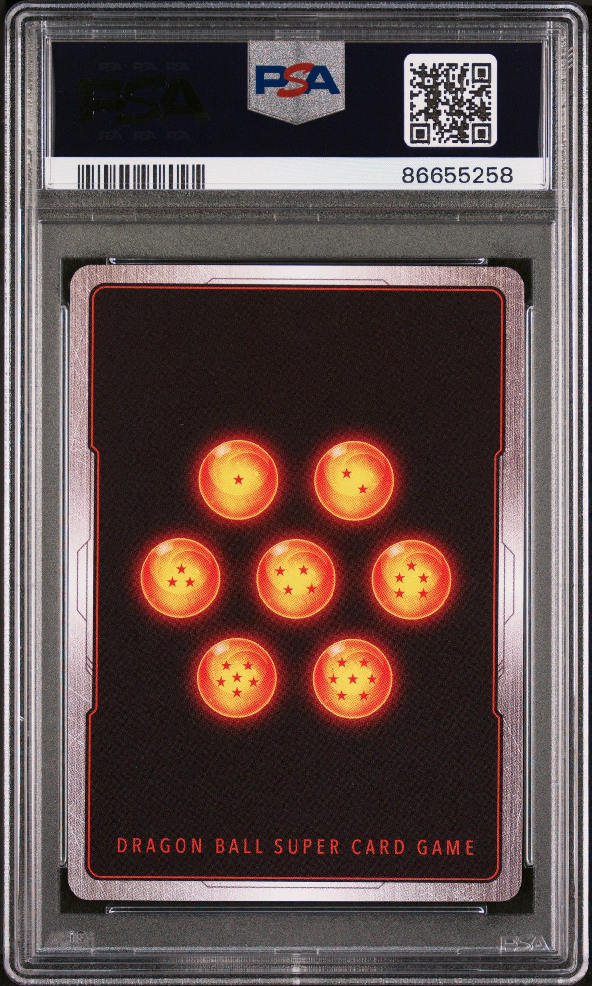 2022 DRAGON BALL SUPER REALM OF THE GODS 7 SSG GOKU, DVN RSTRNT #P-362 - PSA 9