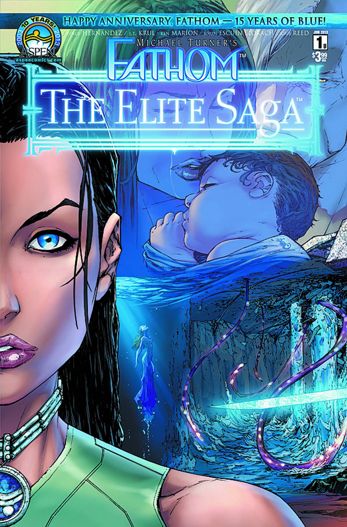 Michael Turner&#39;s Fathom: The Elite Saga (2013) #1B