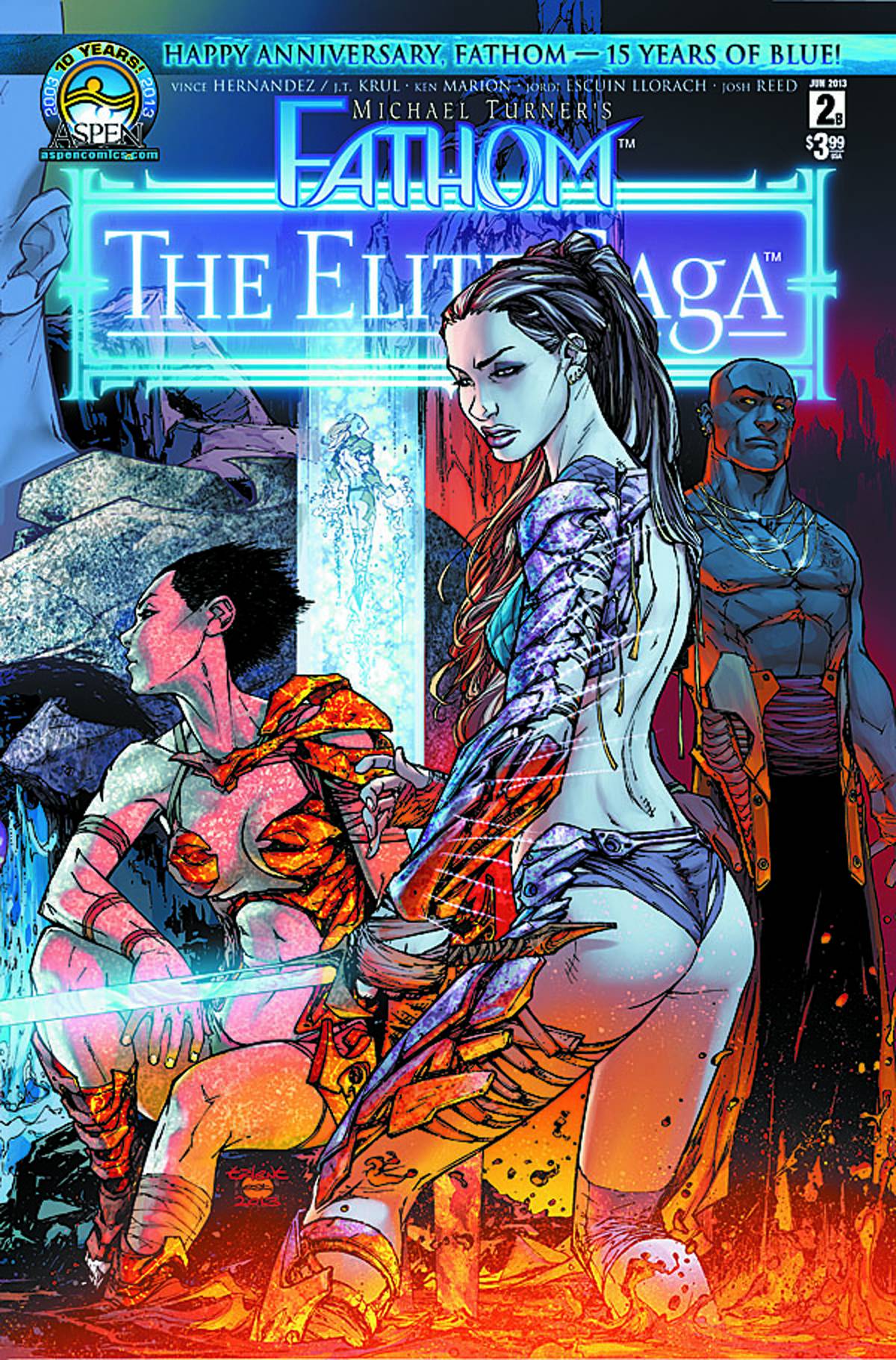 Michael Turner&#39;s Fathom: The Elite Saga (2013) #2B
