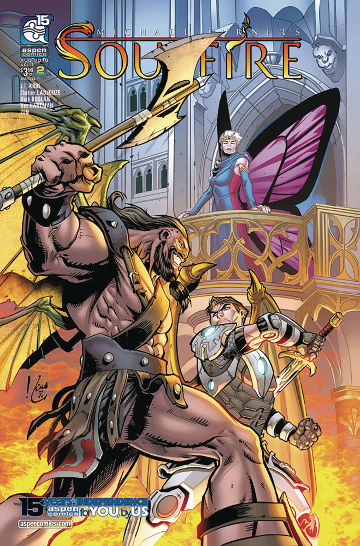 Michael Turner&#39;s Soulfire (2018) #2