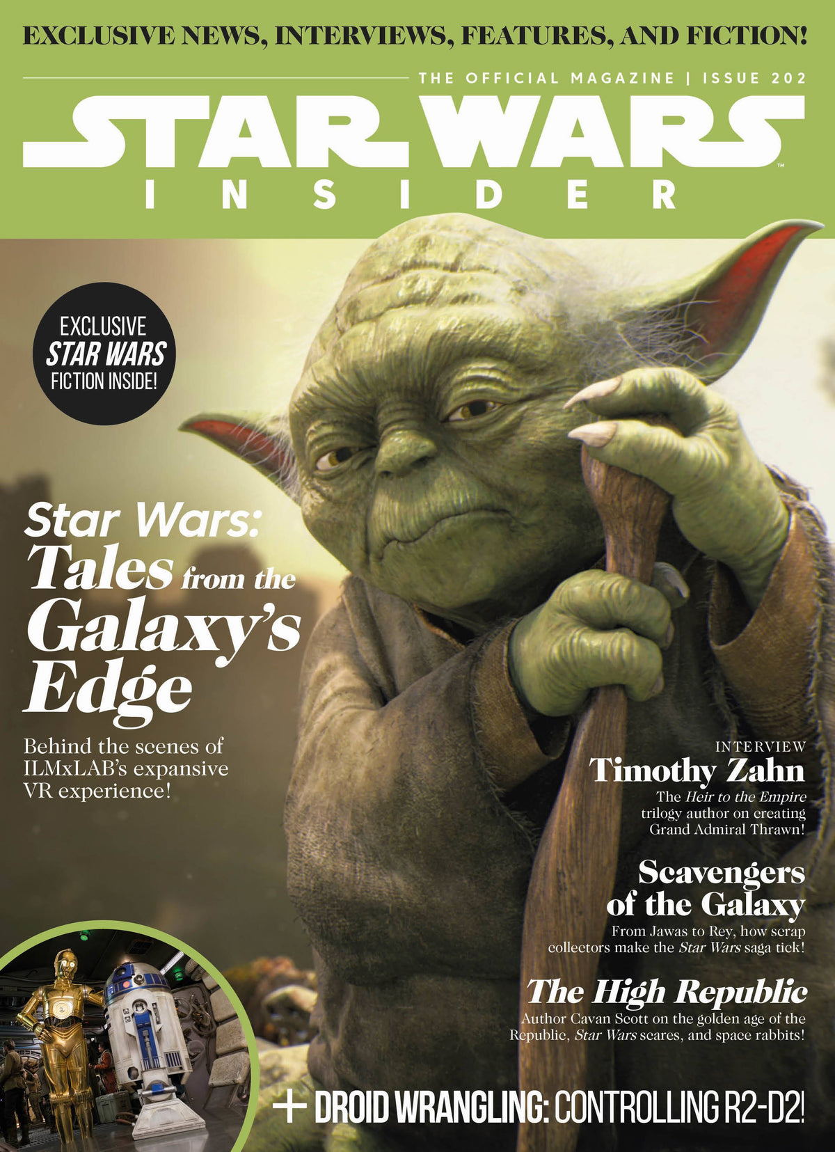 Star Wars Insider (2007) #202 Newsstand Edition