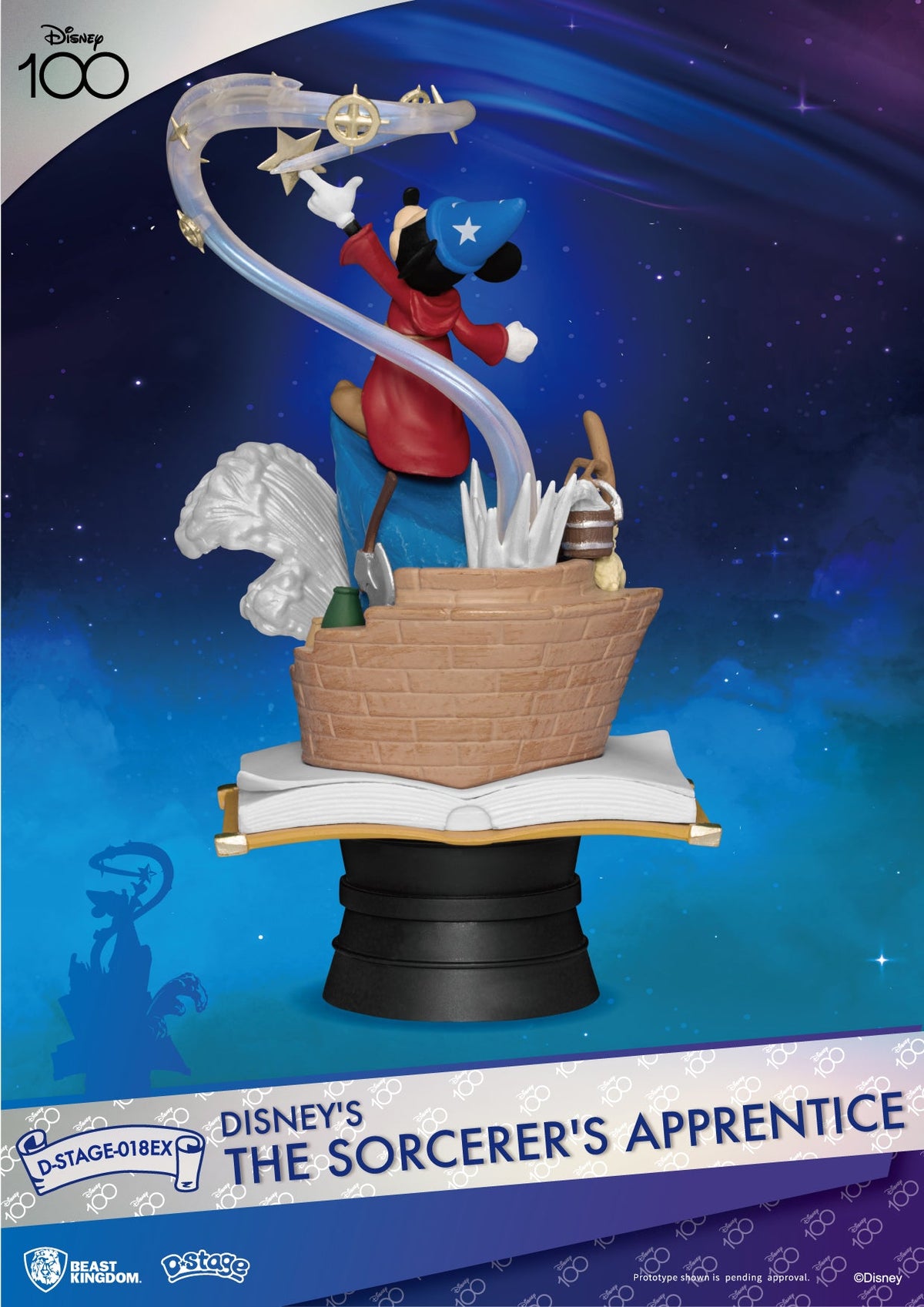 Sorcerer&#39;s Apprentice D-Stage-018ex 6in Statue - Exclusive