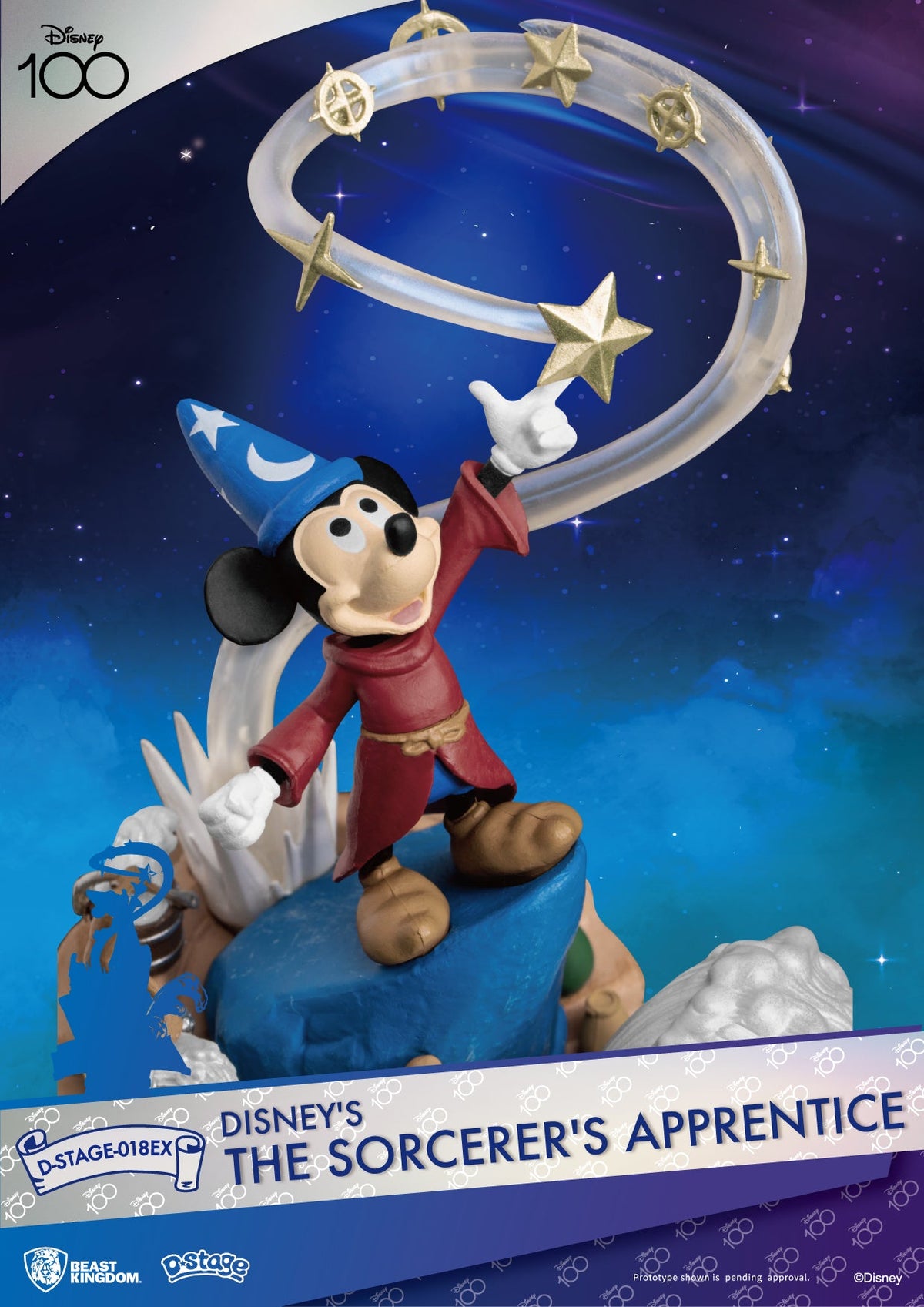 Sorcerer&#39;s Apprentice D-Stage-018ex 6in Statue - Exclusive
