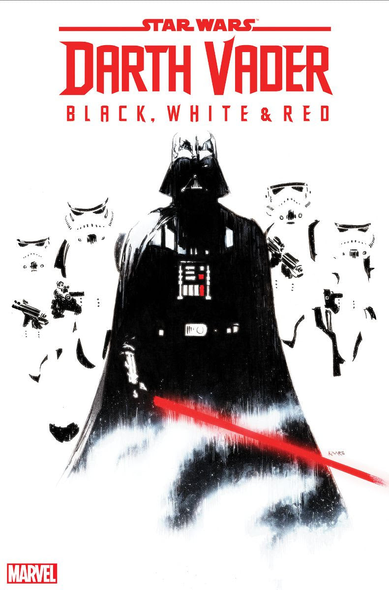 Star Wars Darth Vader Black White &amp; Red #1 D 1:25 Kaare Andrews Variant (04/26/2023) Marvel