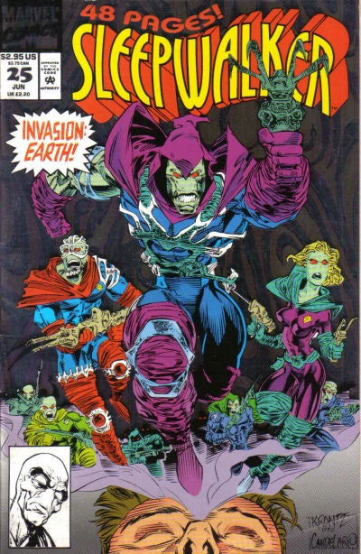 Sleepwalker #25 (1991) – Anniversary Issue Showdown