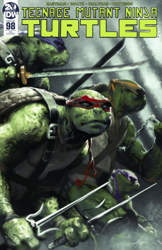 TMNT ONGOING #98 Gabriele Dell&#39;Otto Variant Teenage Mutant Ninja Turtles (09/25/2019) IDW