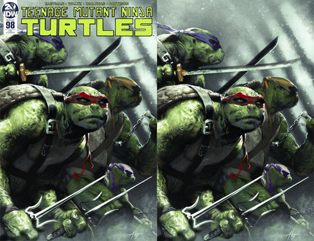 TMNT ONGOING #98 Gabriele Dell&#39;Otto Variant Teenage Mutant Ninja Turtles (09/25/2019) IDW
