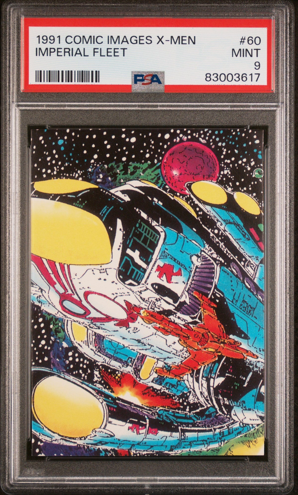 1991 COMIC IMAGES X-MEN IMPERIAL FLEET  #60 - PSA 9