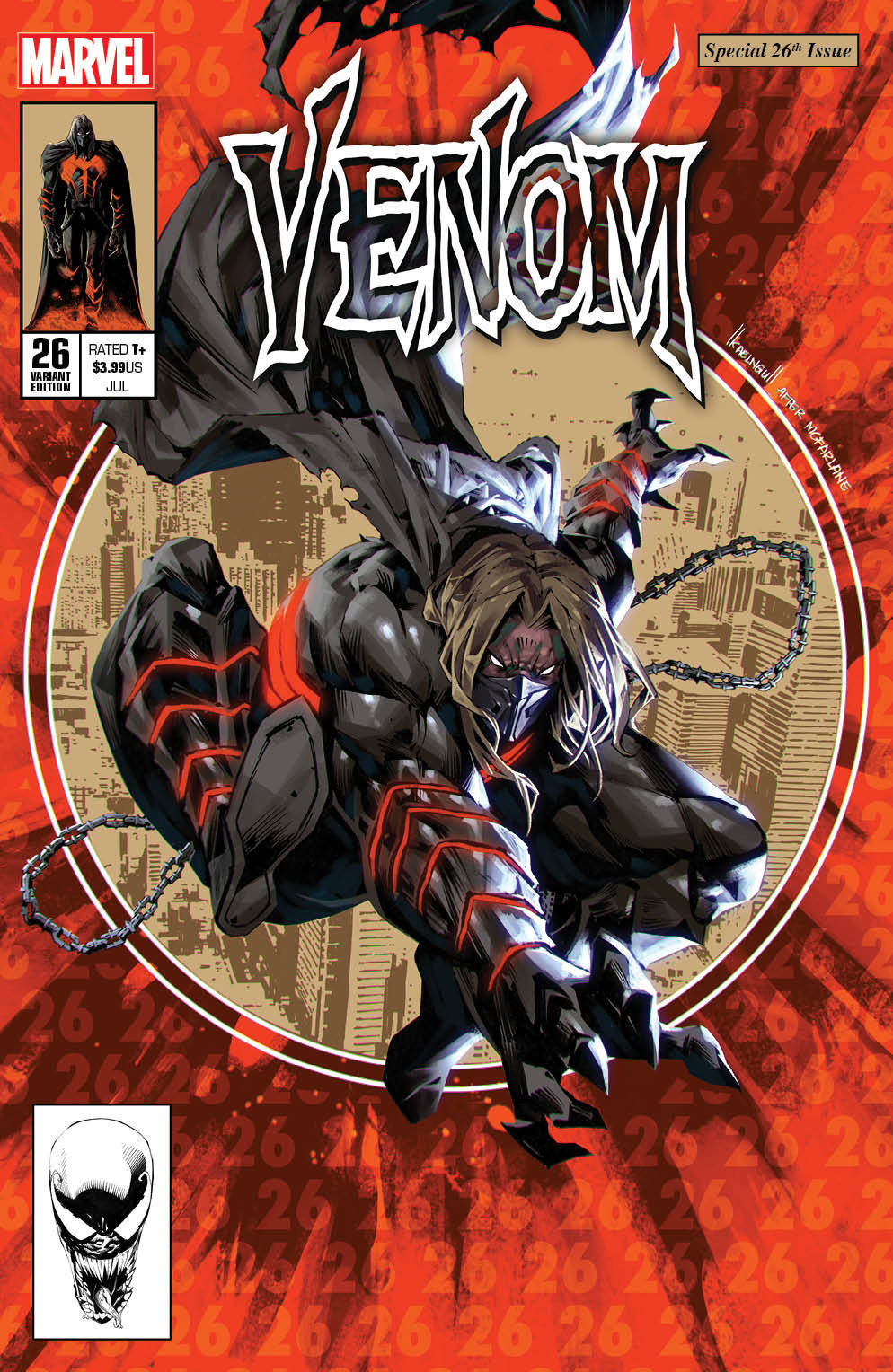Venom #26 Kael Ngu Amazing Spider-Man 300 301 Homage Variant (07/15/2020) Marvel