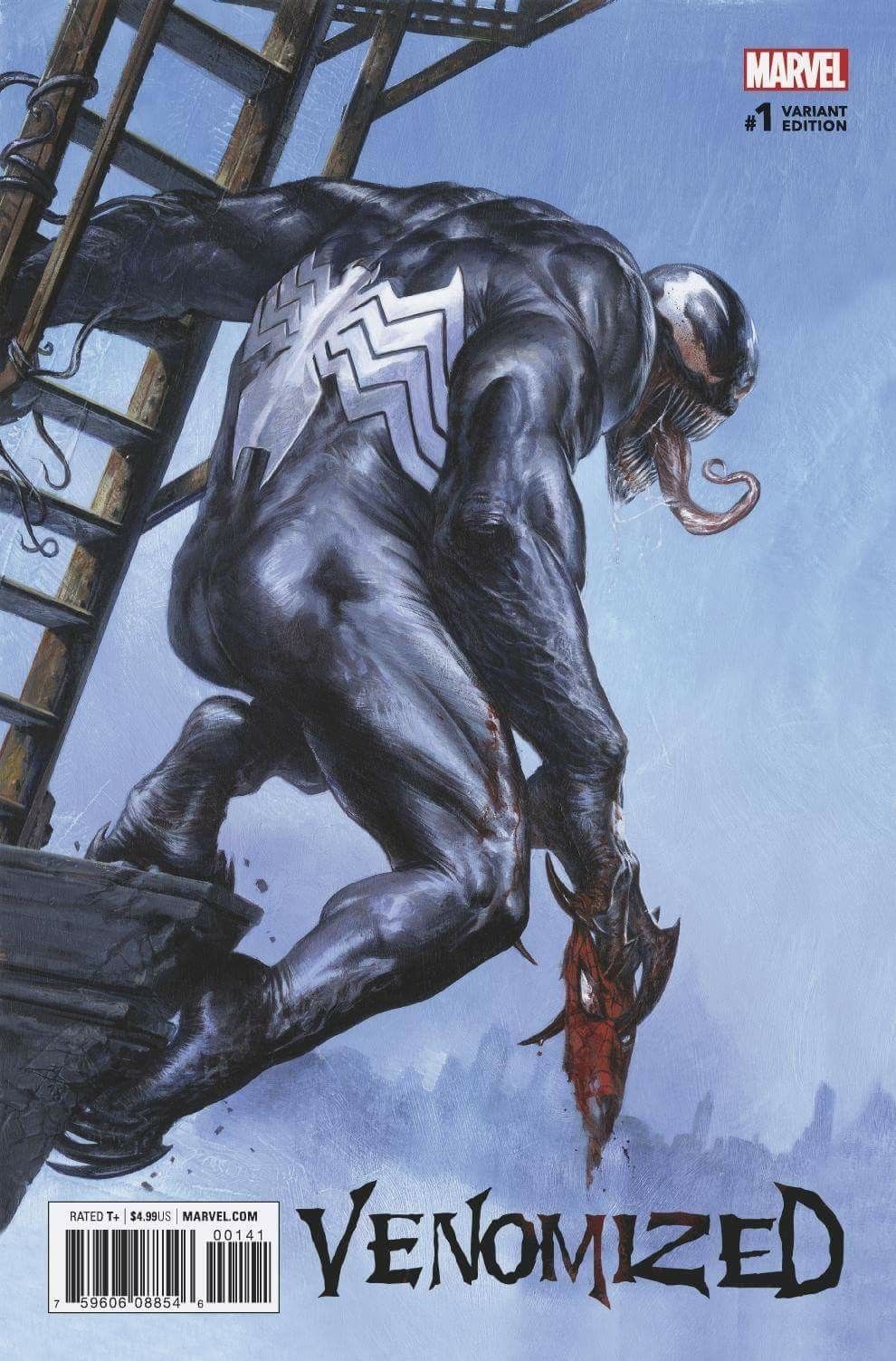 Venomized 1 Marvel 2018 NM 1:50 Gabriele Dell&#39;Otto Variant Venom Spider-Man