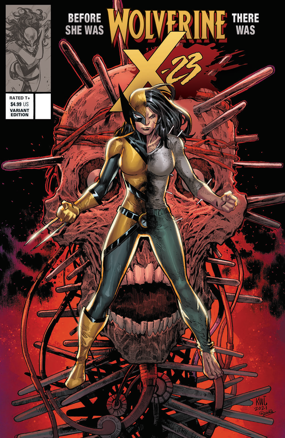 X-Men #2 Ken Lashley Weapon X Marvel Comics Presents 72 Homage Variant (08/11/2021) Marvel