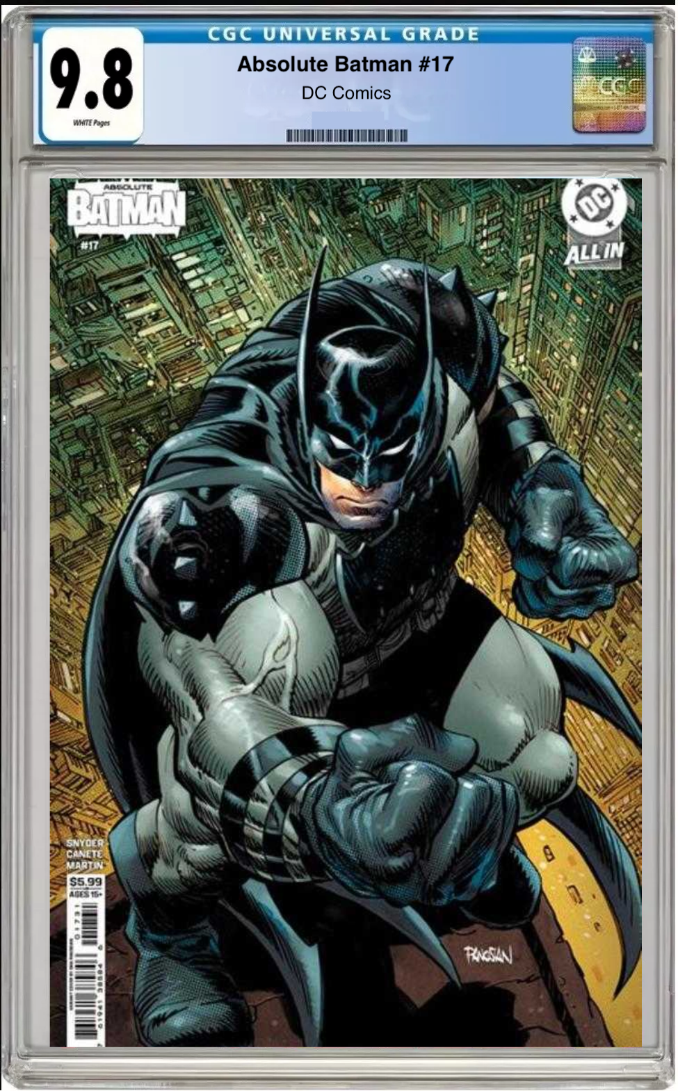 Absolute Batman #17 – CGC Graded 9.8 Cover C