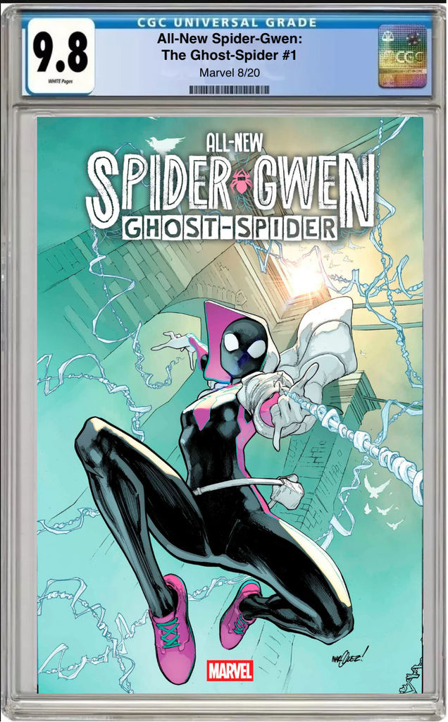 アメコミリーフ All-New Spider-Gwen #1 CGC 9.8 all-new-spider-gwen-the-ghost-