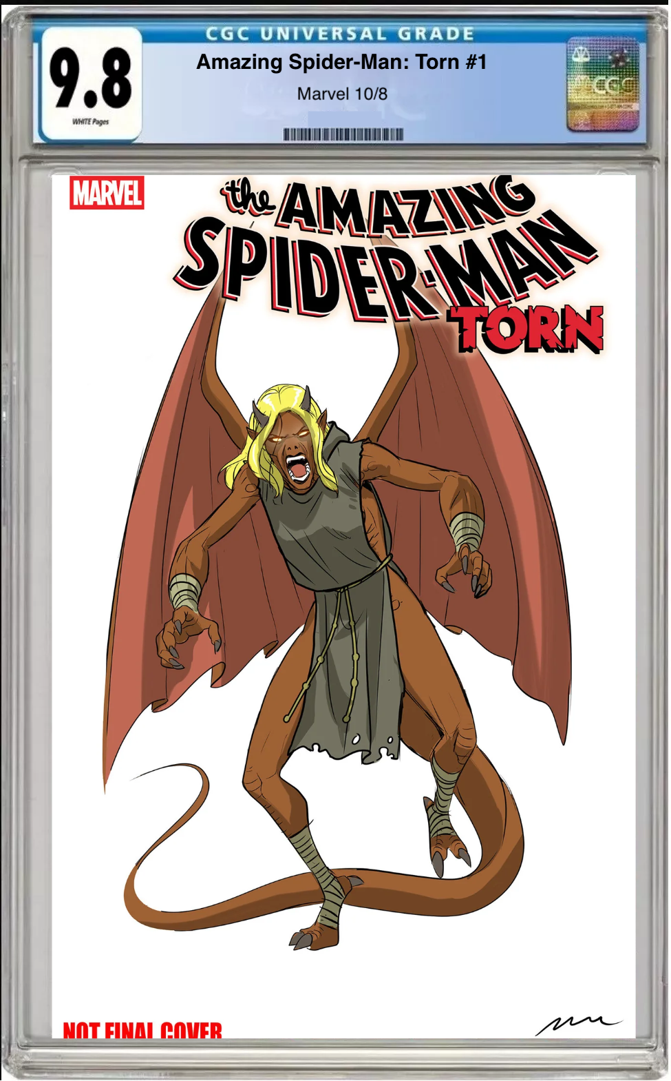 Amazing Spider-Man #1 – CGC Graded 9.8 Pere Pérez New Villain Cover