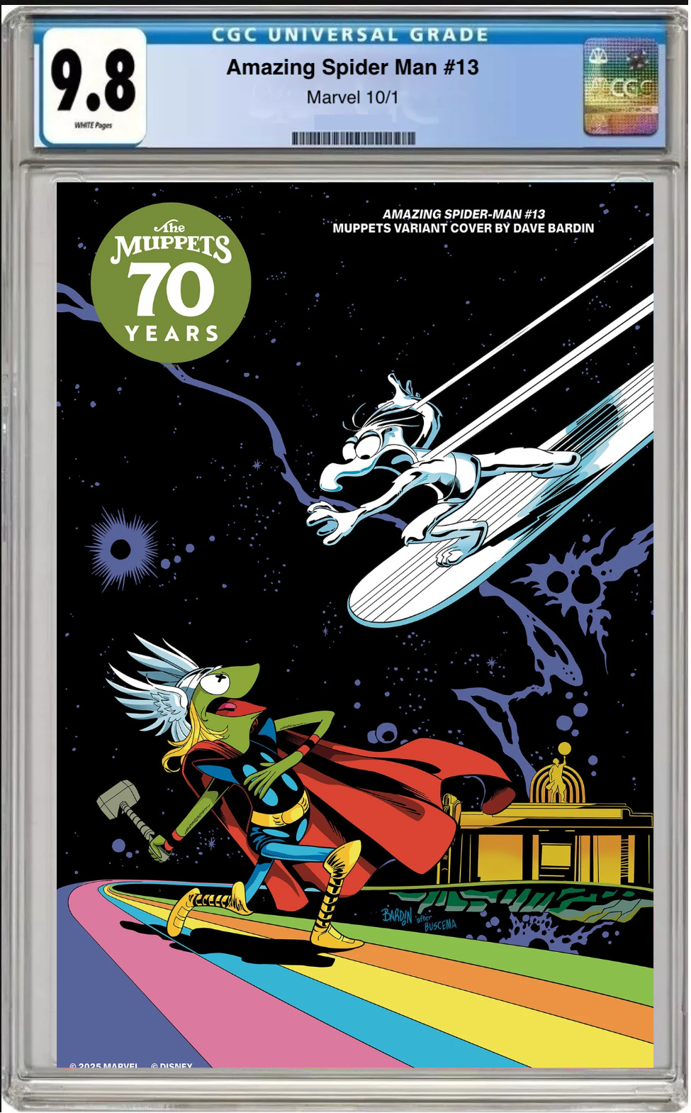 Amazing Spider-Man #13 – CGC Graded 9.8 Dave Bardin Muppets Variant Cover