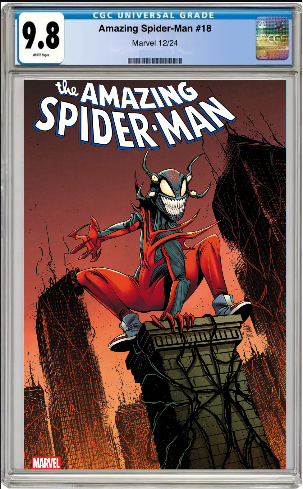 Amazing Spider-Man #18 – CGC Graded 9.8 Corin Howell Knullified Cover