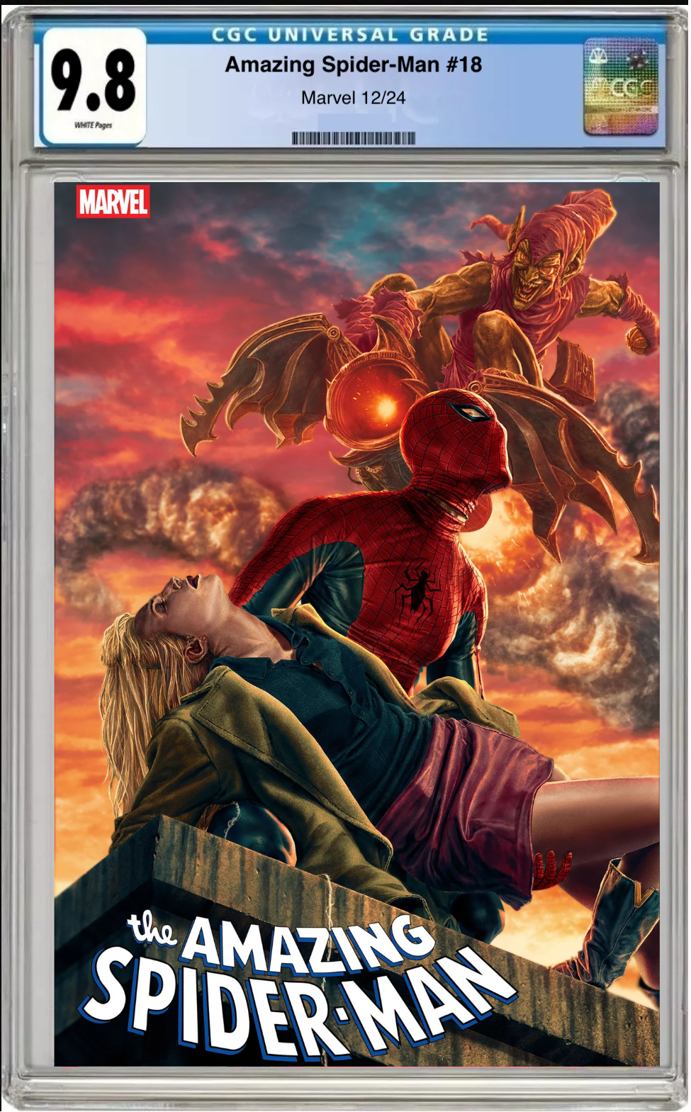 Amazing Spider-Man #18 – CGC Graded 9.8 Lee Bermejo Amazing Visions Cover