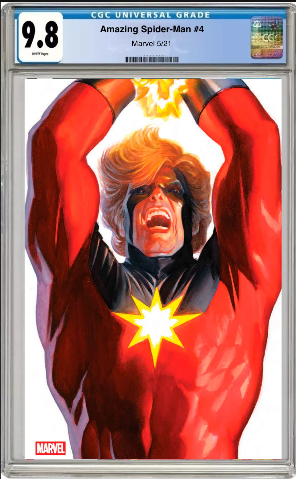 Amazing Spider-Man #4 - CGC Graded 9.8 - Alex Ross Timeless Cover