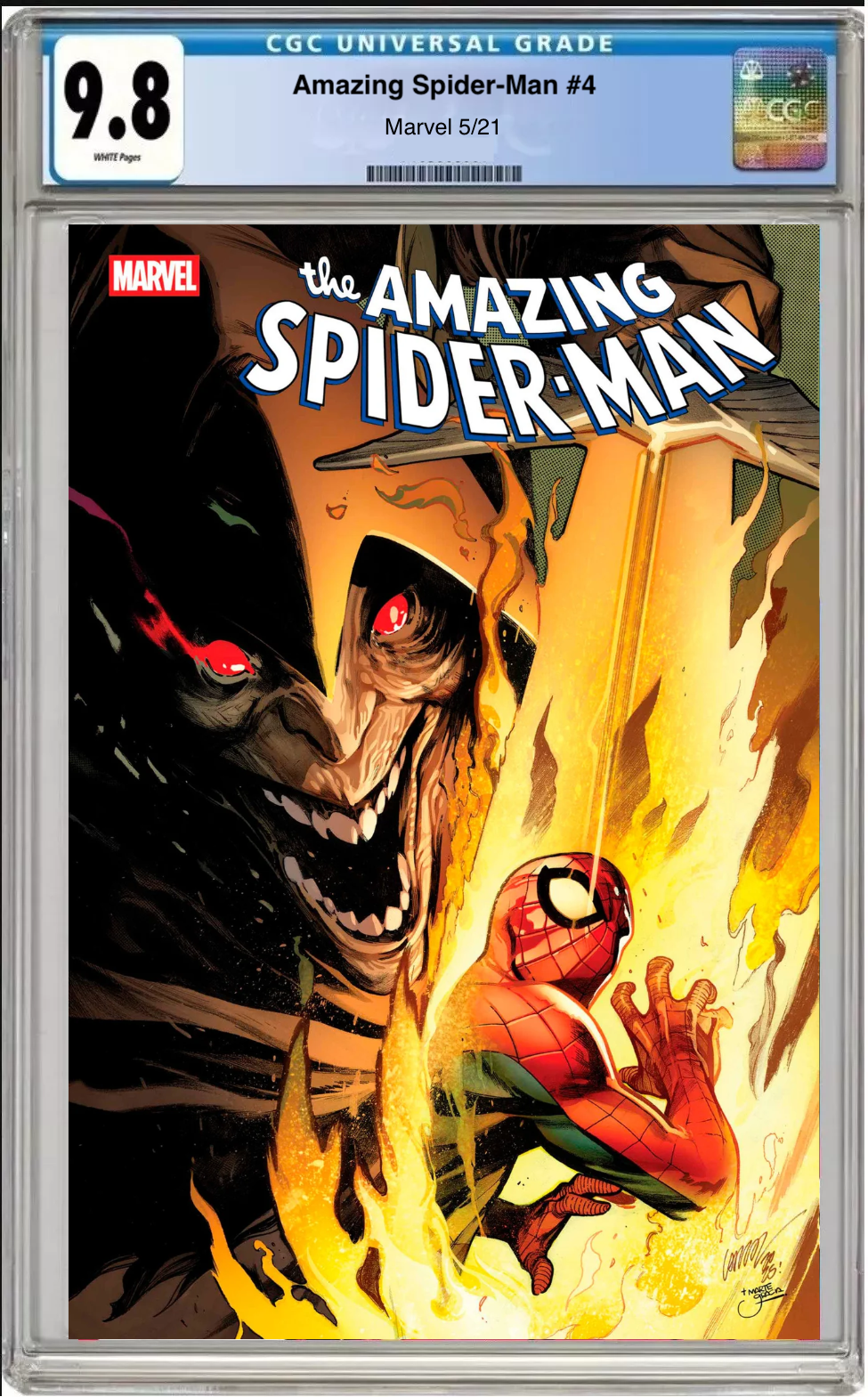 Amazing Spider-Man #4 - CGC Graded 9.8 - Main Cover