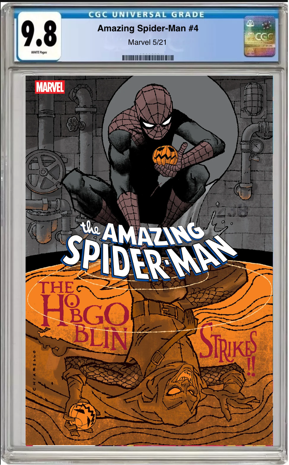 Amazing Spider-Man #4 - CGC Graded 9.8 - Mark Chiarello Cover
