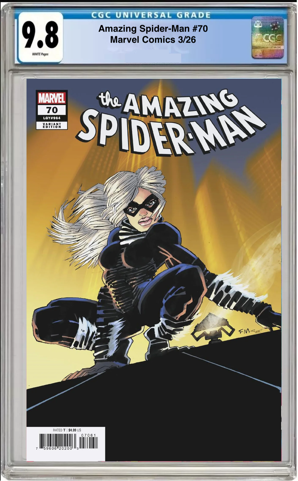 Amazing Spider-Man #70 CGC Graded 9.8 – Frank Miller Cover