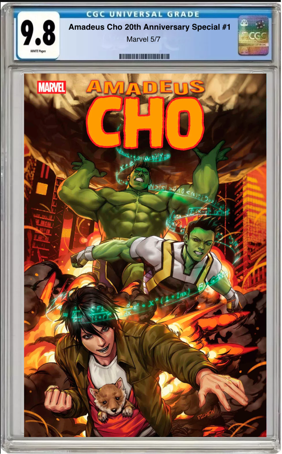 Amedeus Cho #1 20th Anniversary Special CGC Graded 9.8 - Main Cover