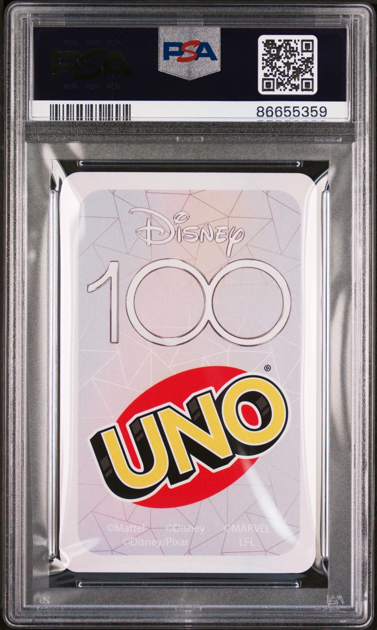 2023 UNO DISNEY 100 DARTH VADER GREEN 4 PSA 9