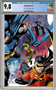 Batman #1 CGC 9.8 Cover B Jim Lee Variant - Dad's Comic Vault
