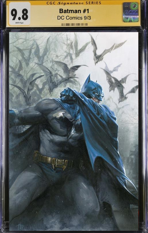 Batman #1 CGC 9.8 Signature Series – Dell’Otto Cover F Signed Variant