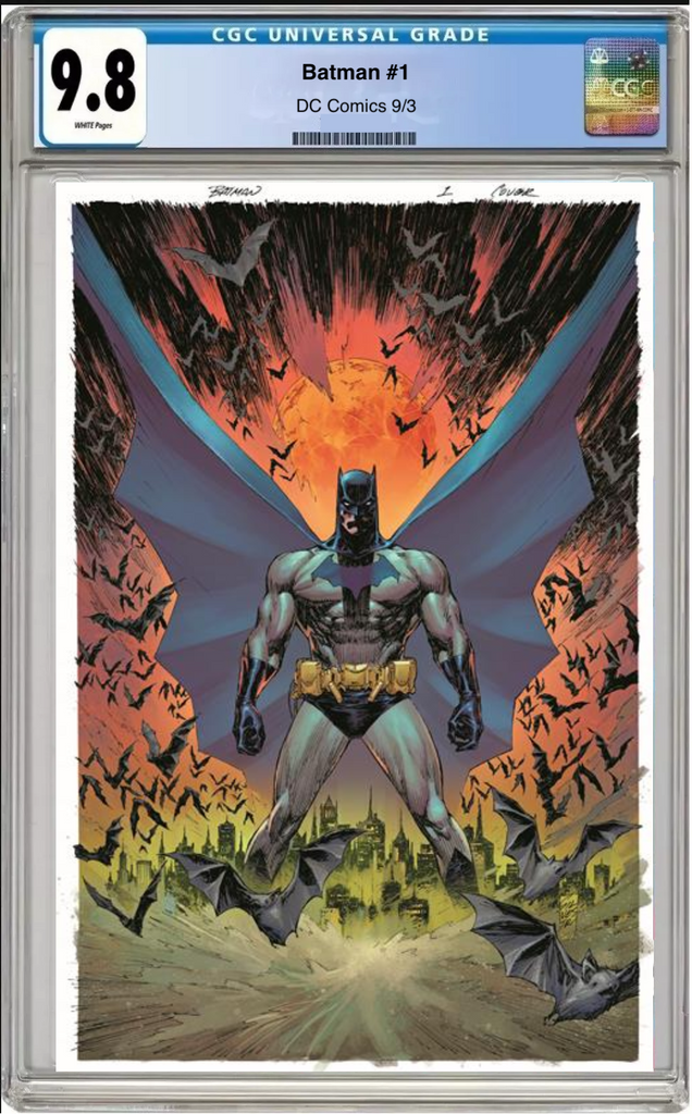 Batman #1 CGC 9.8 Cover C by Marc Silvestri - Dad's Comic Vault