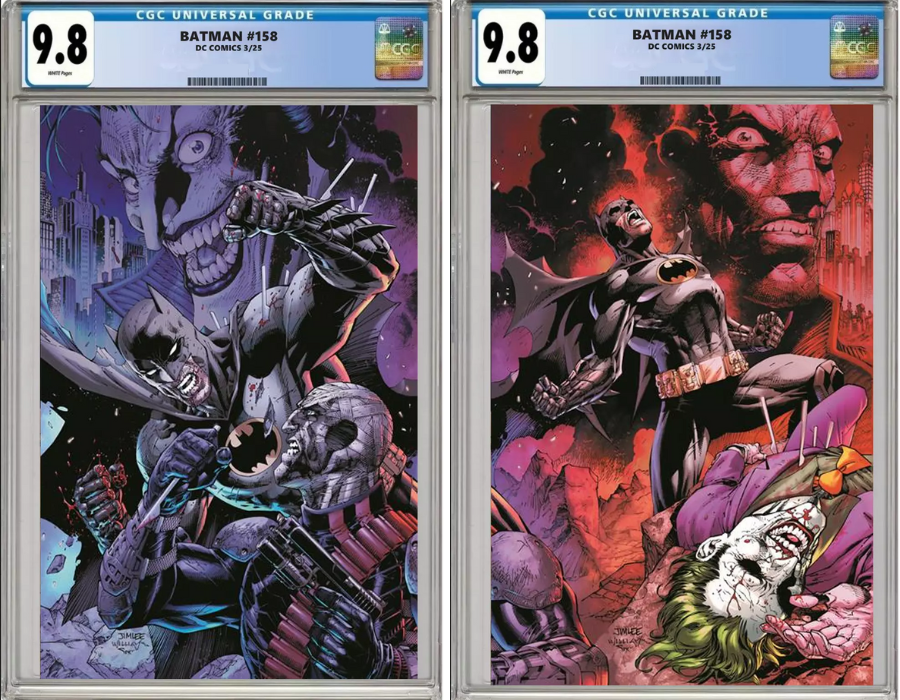 Batman #158 CGC Graded 9.8 – Connecting Covers 1 & 2 