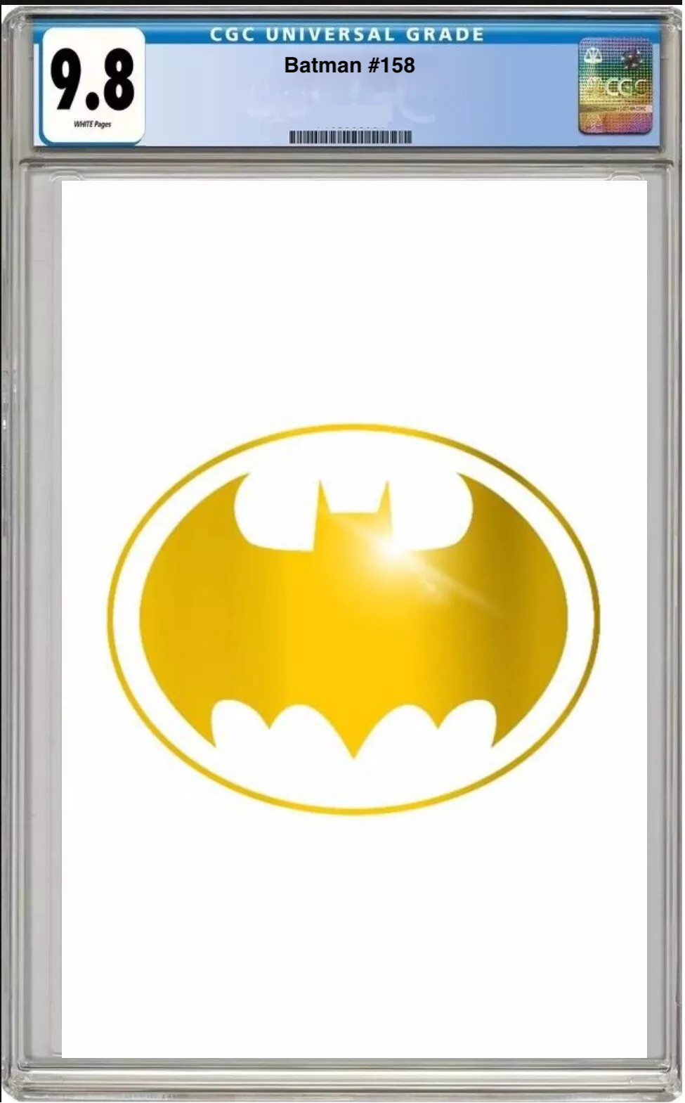 Batman #158 – CGC Graded 9.8 – Glow in the Dark Cover 