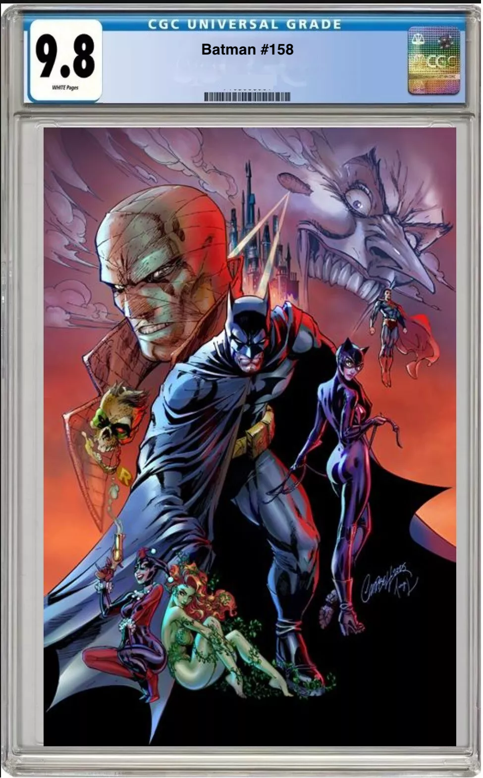 Batman #158 – CGC Graded 9.8 – J. Scott Campbell Cover 
