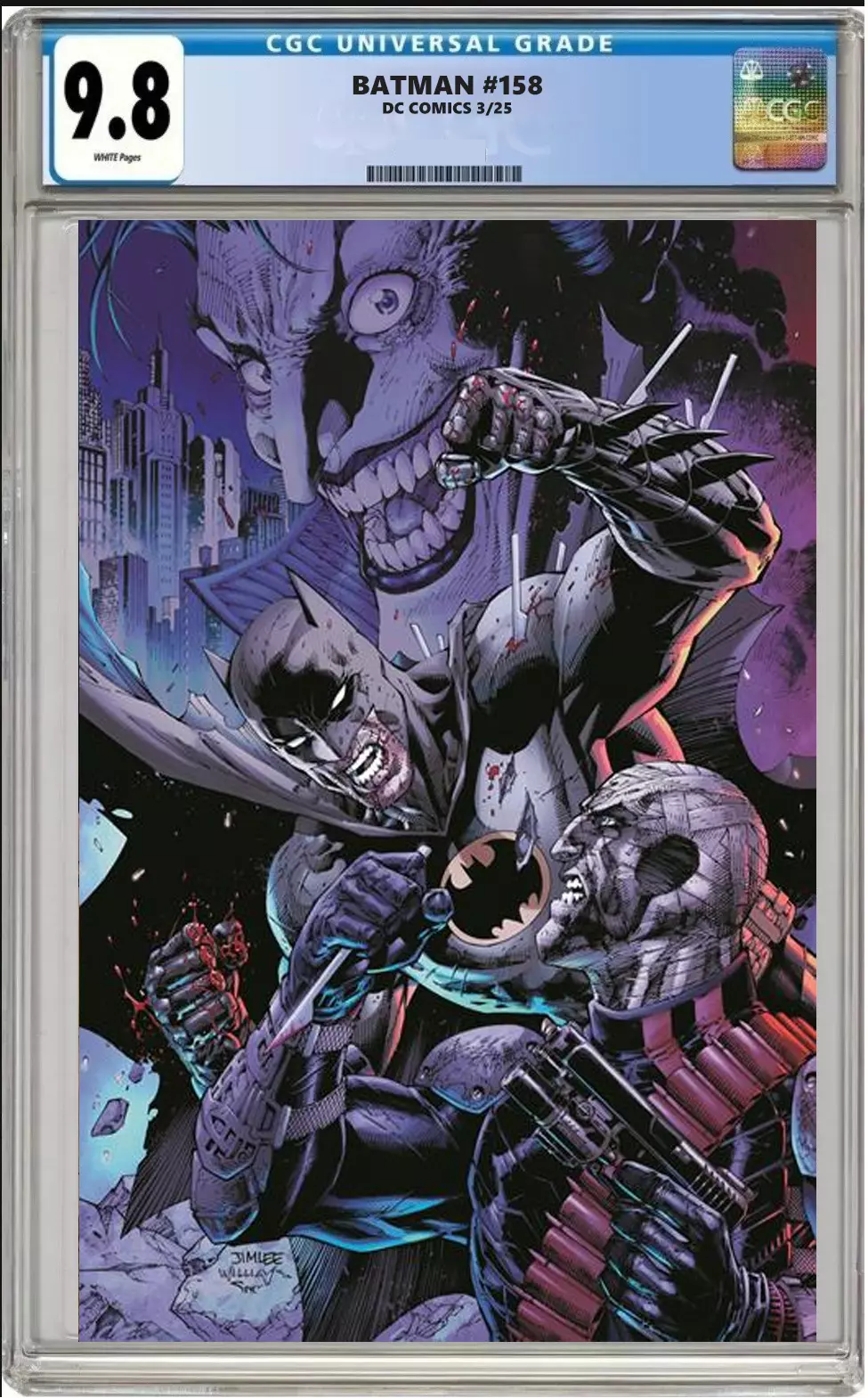 Batman #158 CGC Graded 9.8 – Jim Lee Connecting Cover Part 1 
