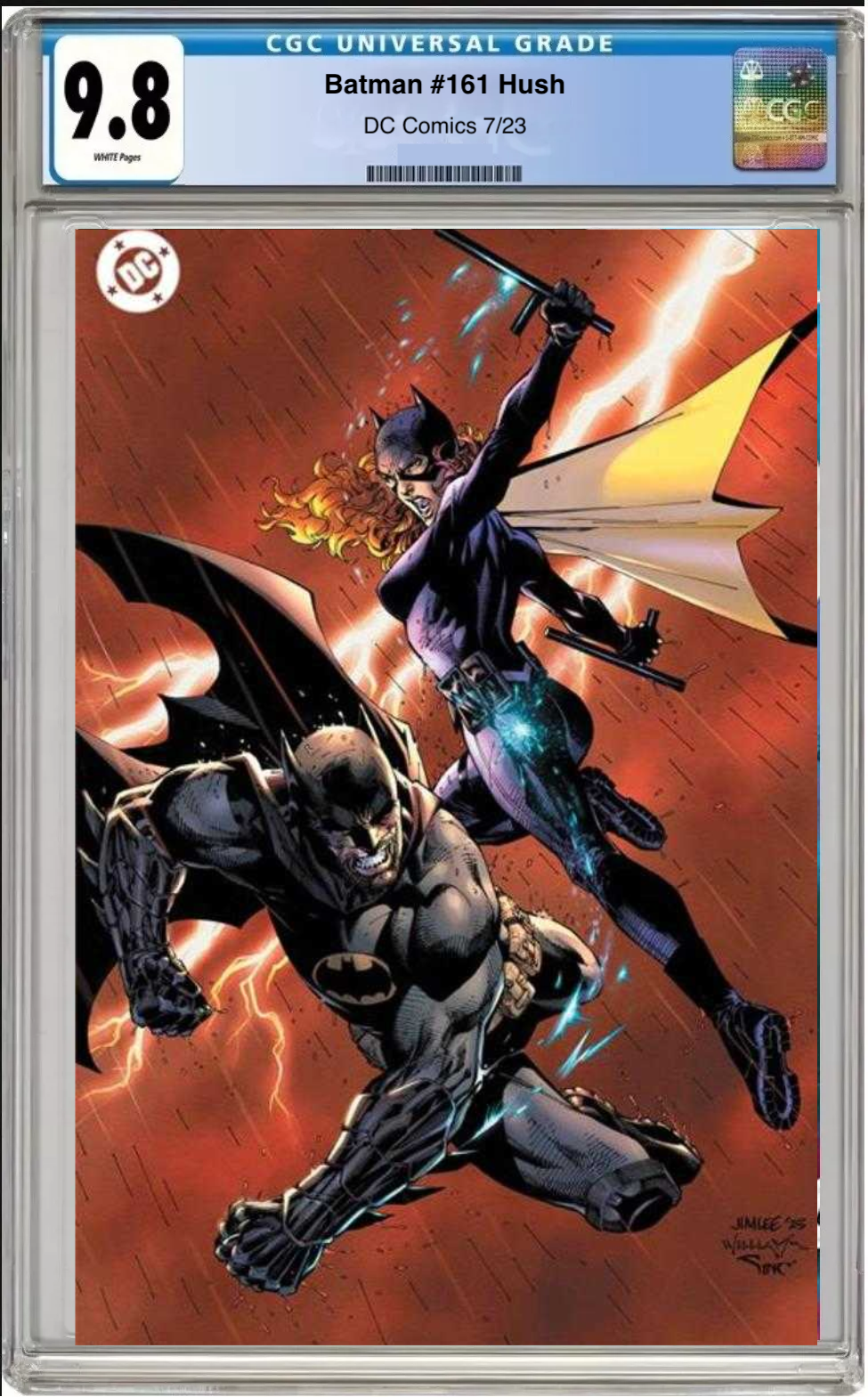 Batman #161 Cover F Foil comic book with CGC 9.8 grading label