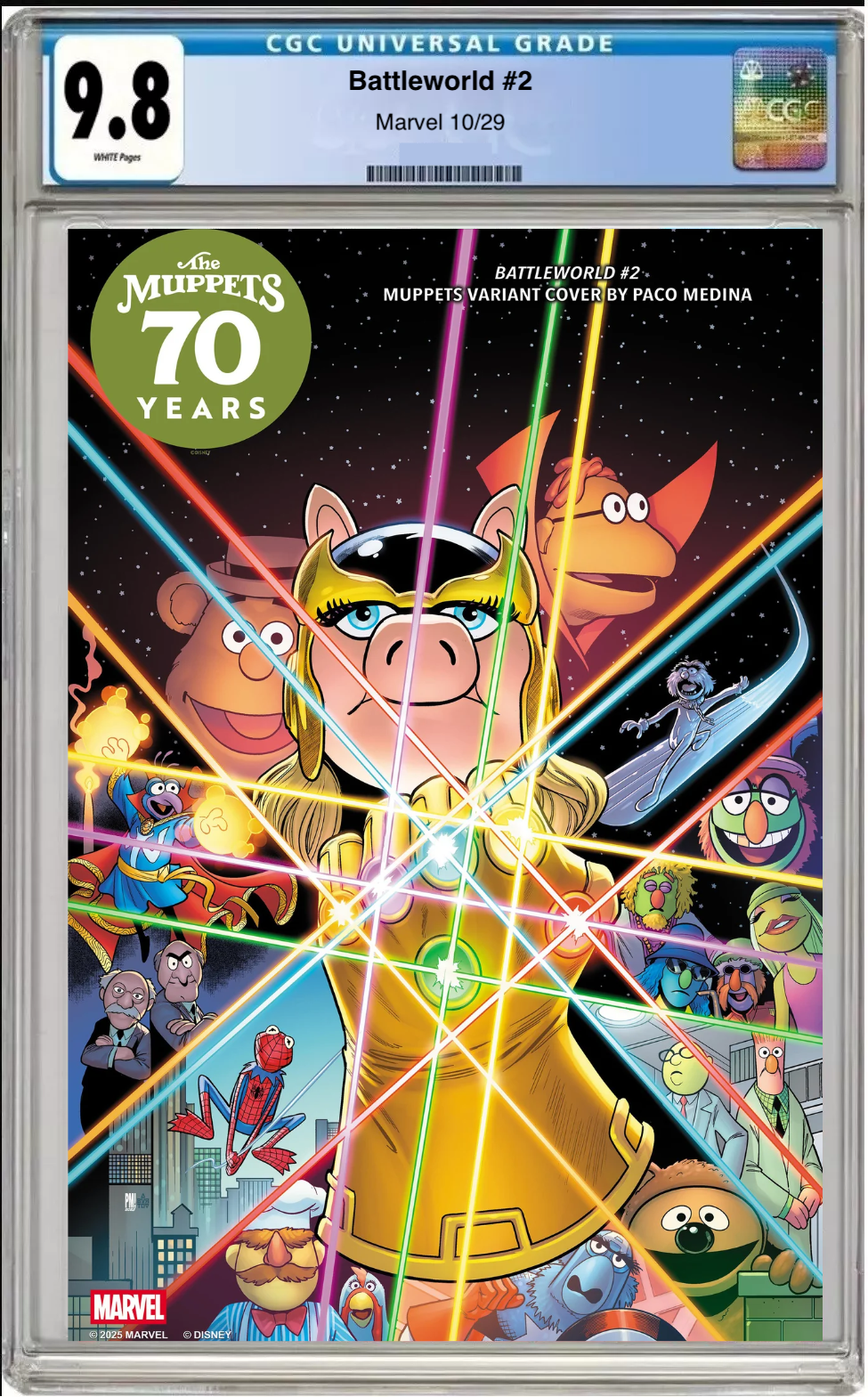 Battleword #2 – CGC Graded 9.8 Medina Muppets Cover