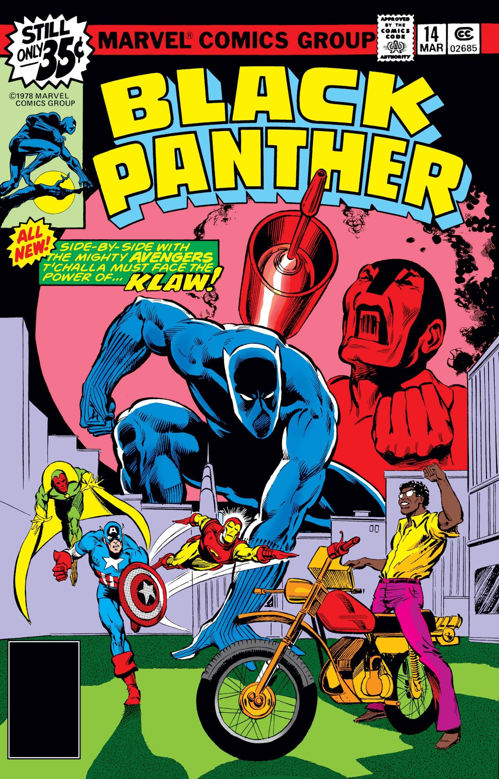 black panther #14 1977