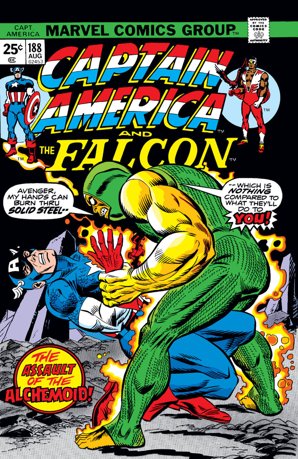 captain america 1968 #188