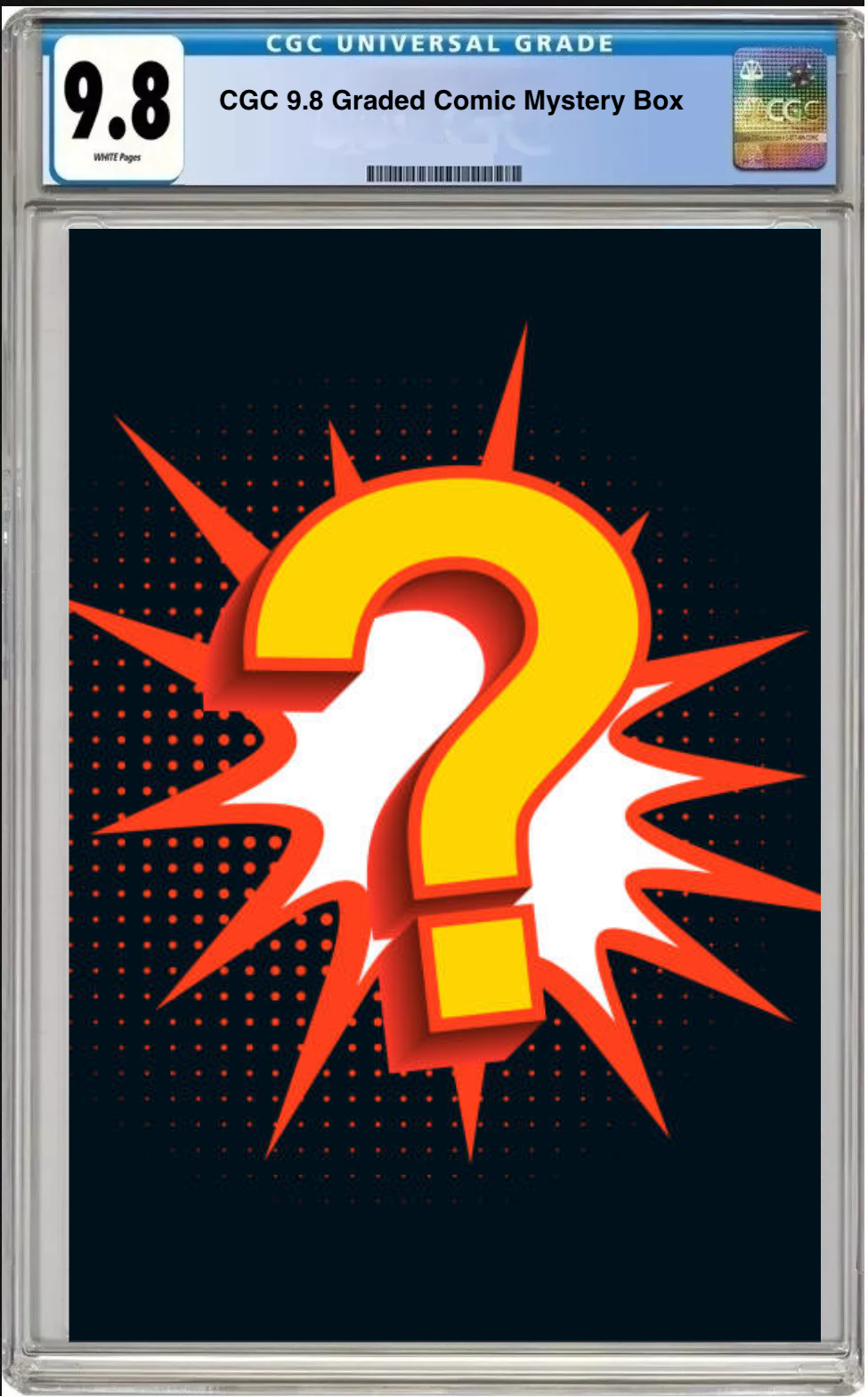 CGC 9.8 Graded Comic Mystery Box – 5 x 9.8 Graded Comics