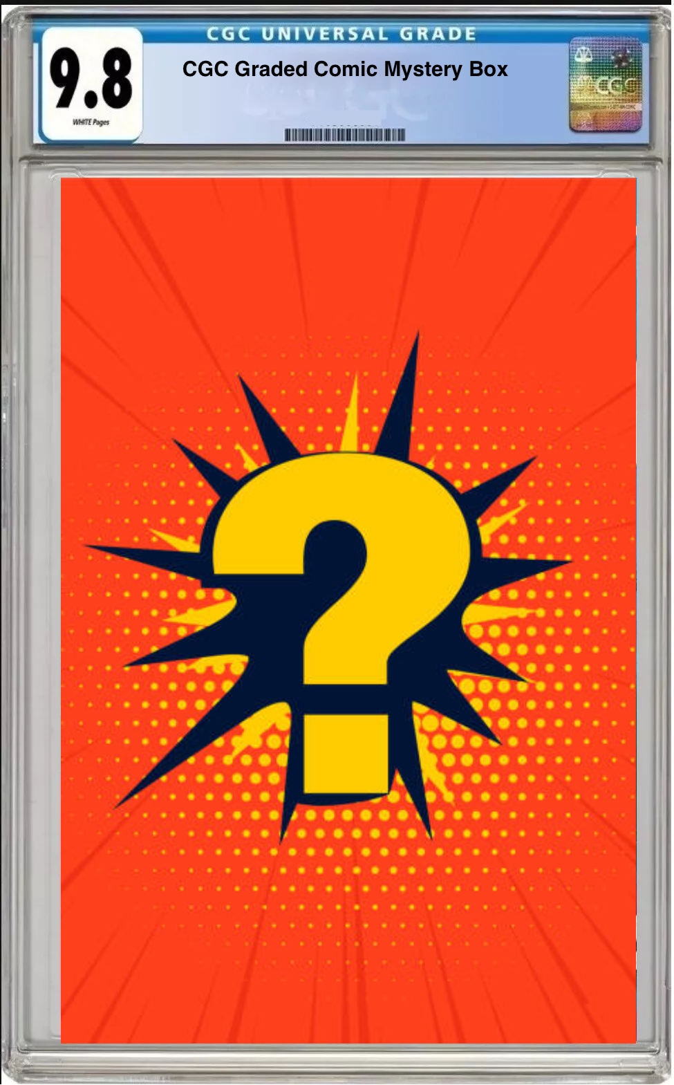 cgc graded comic mystery box