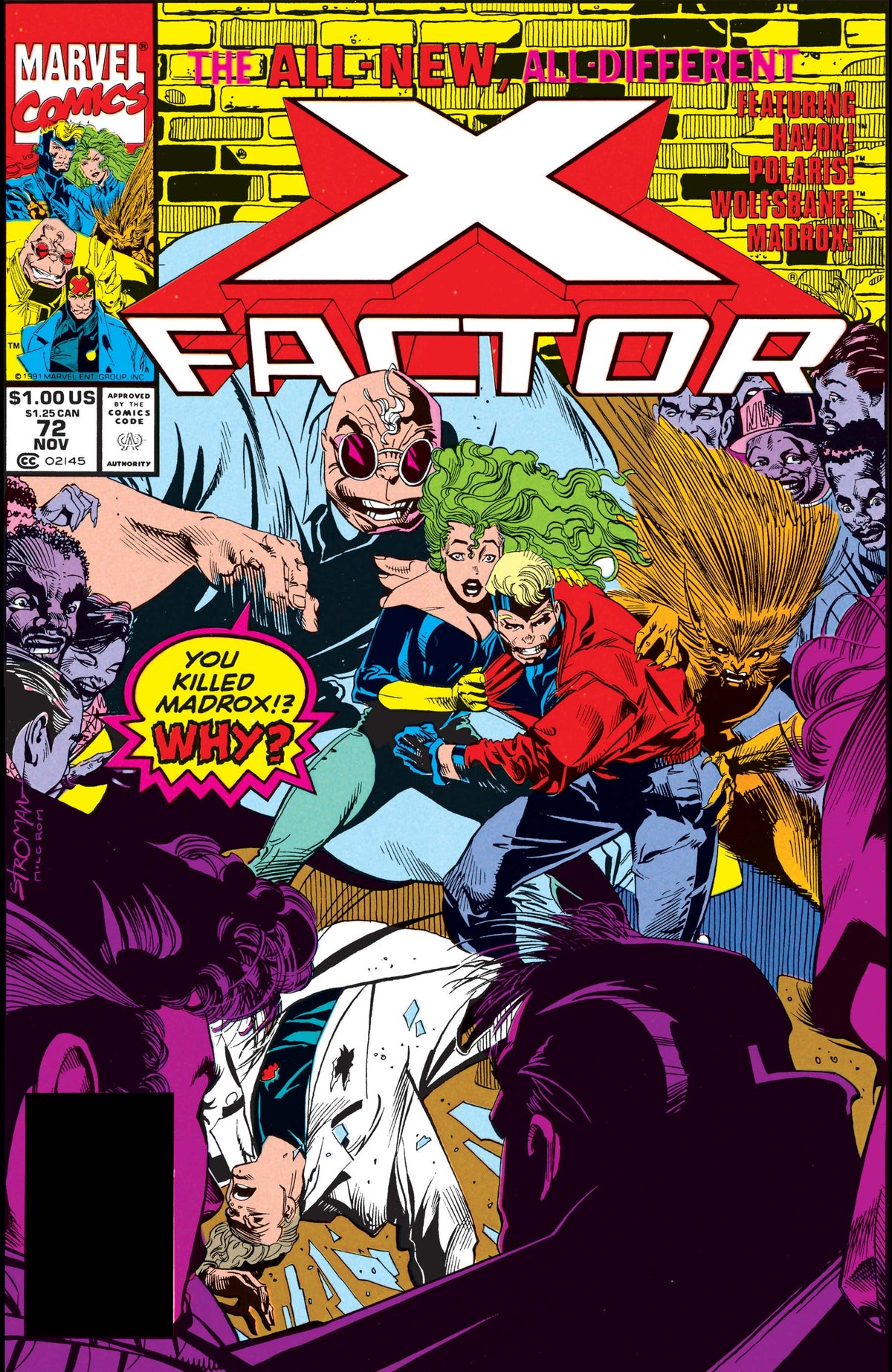 X-Factor (1986) #72 – El nuevo equipo comienza