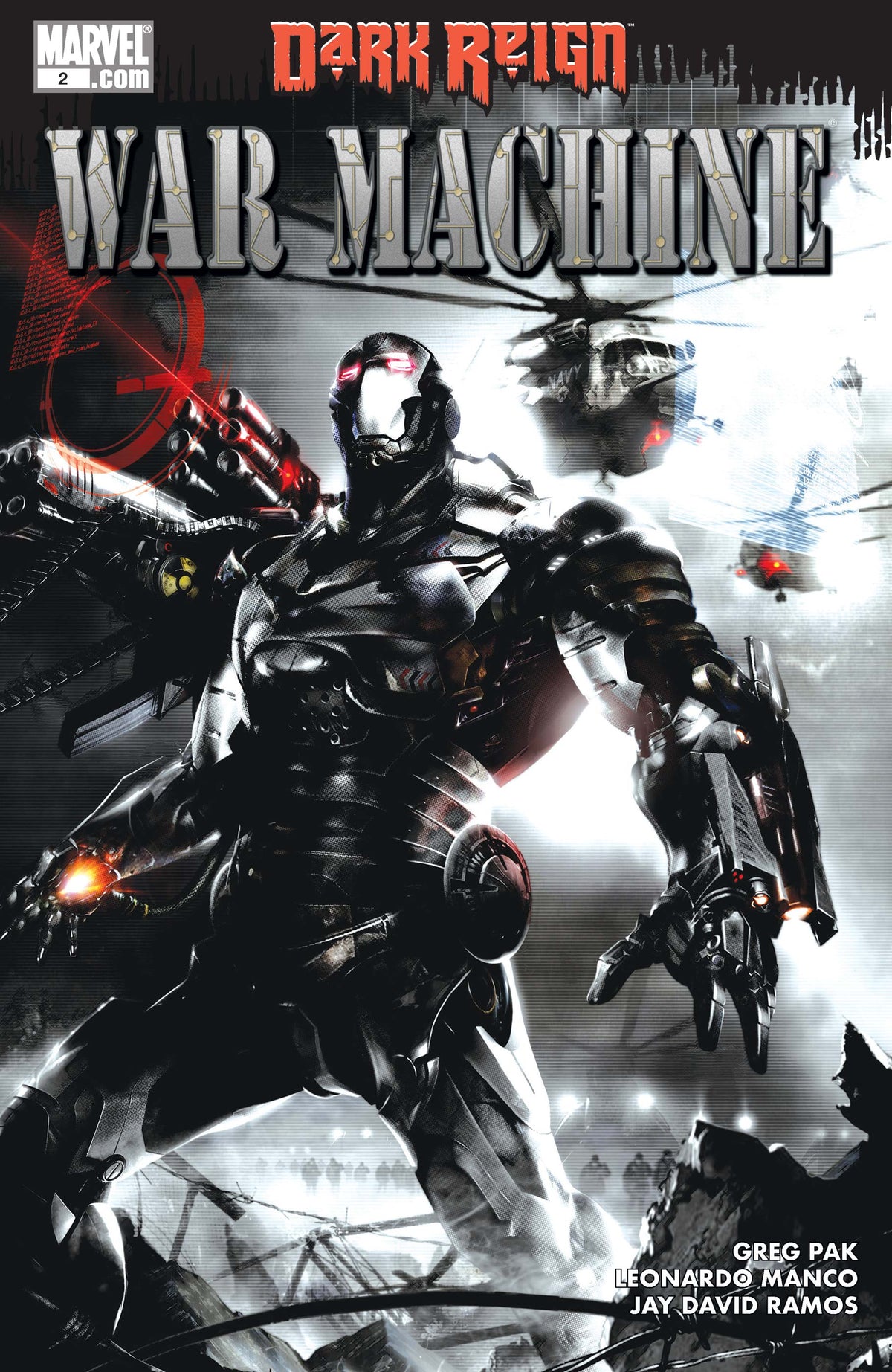 War Machine #2 Volume 02 Dark Reign