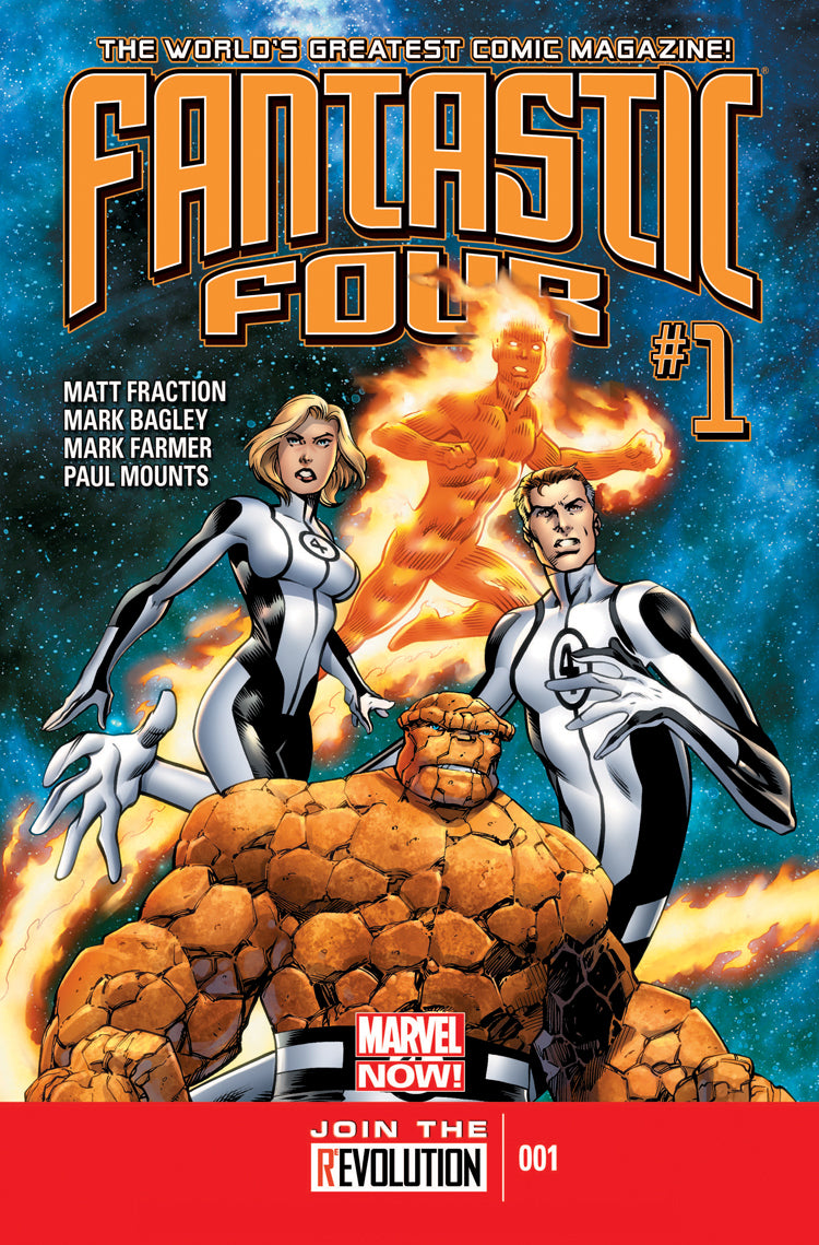 Fantastic Four (2012) #1 – A New Journey Begins