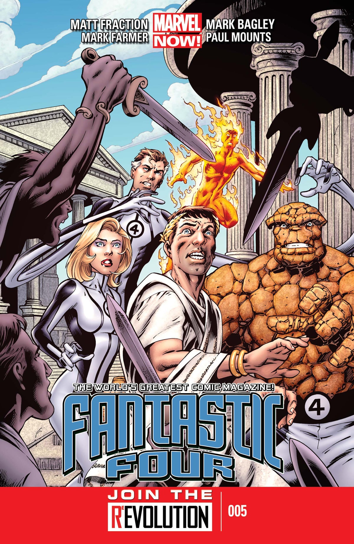 Fantastic Four #5 (2012) Cover A