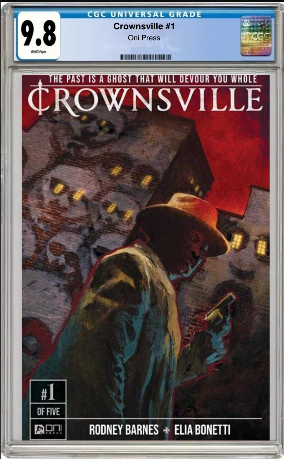 Crownsville #1 CGC 9.8 Cover A comic book.